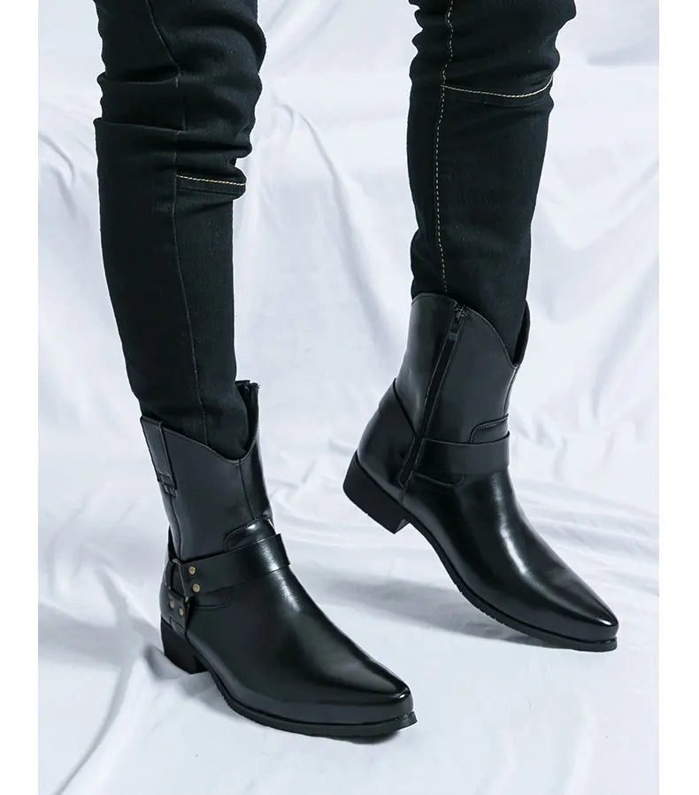 Ankle Western Mens Boots