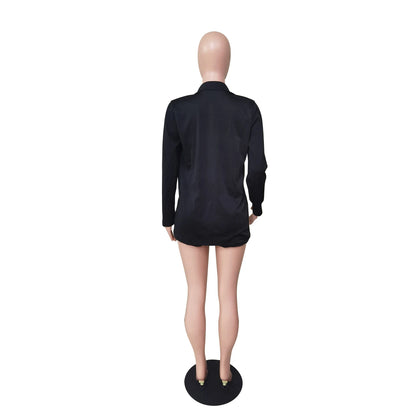 Back Sleek Blazer Outfit