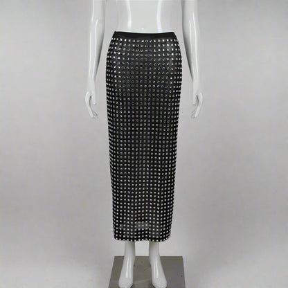 Black Diamond mid waist skirt