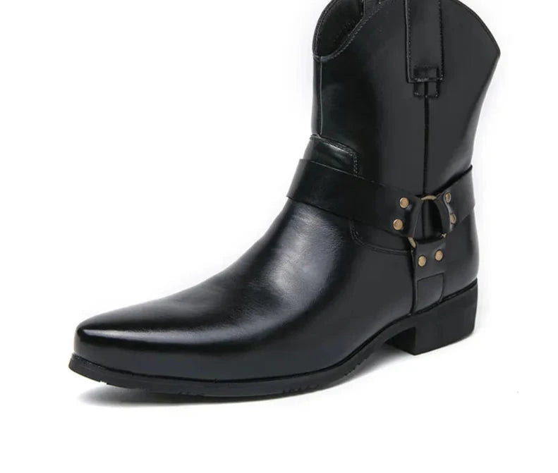 Black Mens Ankle Boot