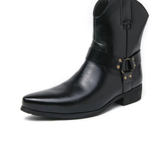 Black Mens Ankle Boot