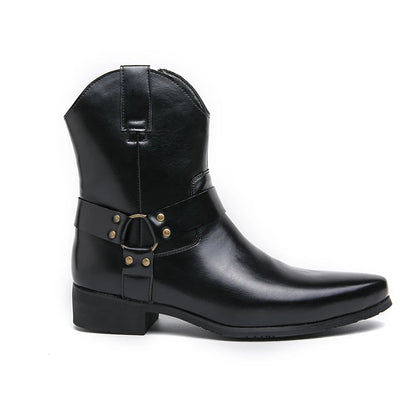 Black Mens Western Boots