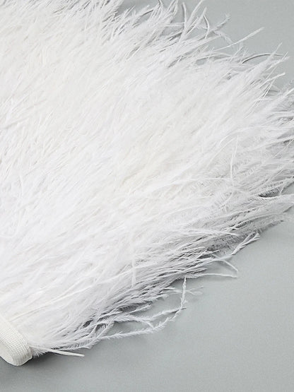 Feathered Top Detail