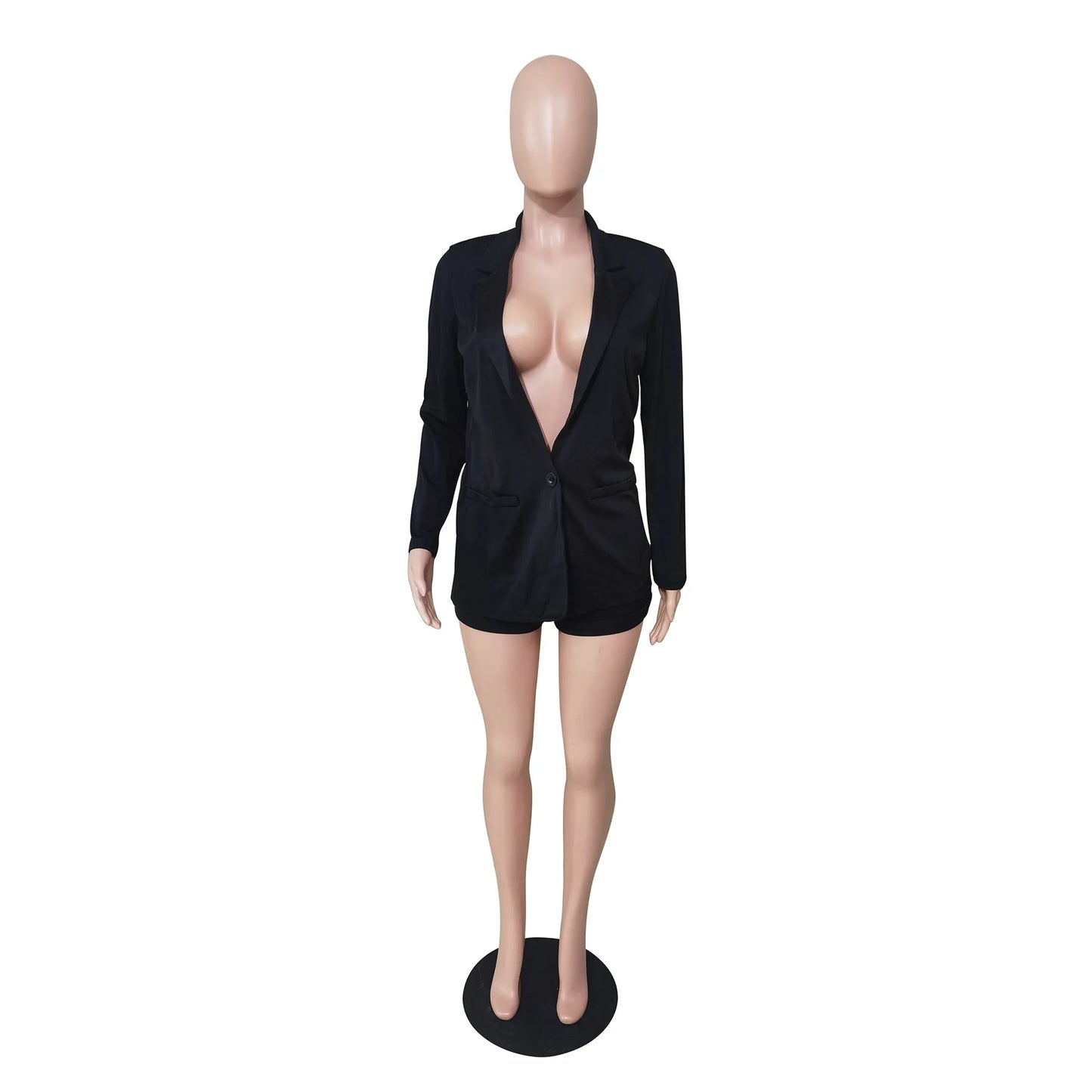 Front Sleek Blazer Outfit