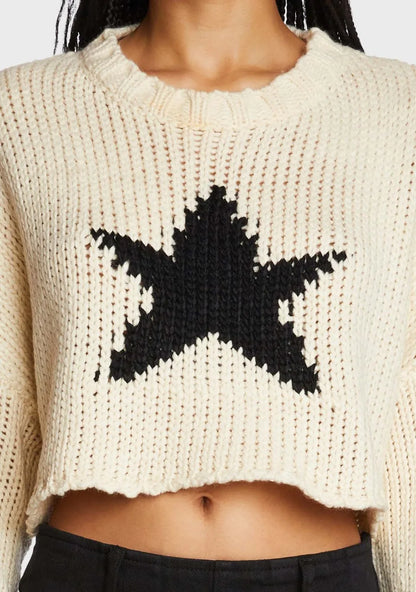 Knit Star Closeup