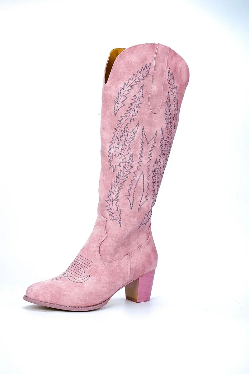 Pink Cowgirl Boots