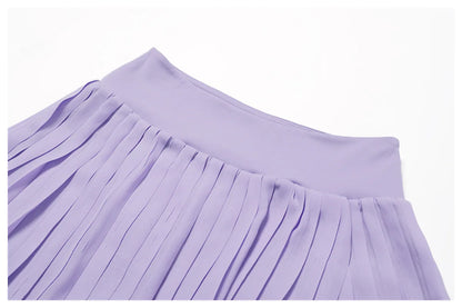 Purple Tennis Skirt For Women