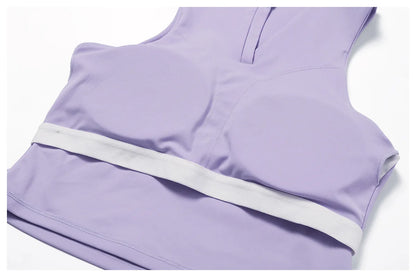 Purple Yoga Top Inside