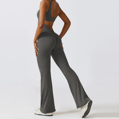V Butt Scrunch Jumpsuit