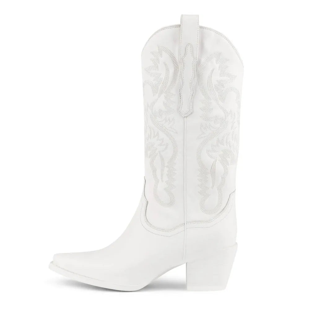 Dreamofthe90s Cowboy Boots Mid Calf