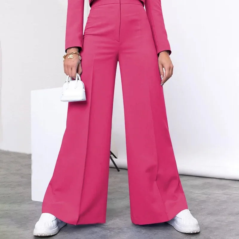 Pink Matching Bell Bottoms