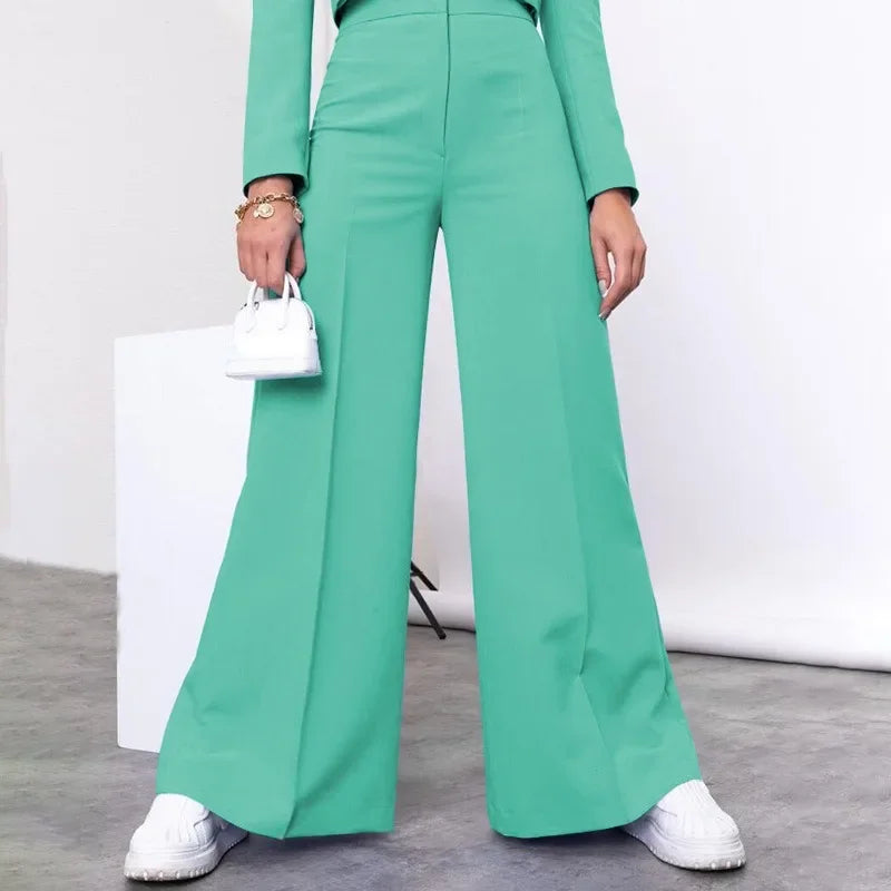 Minty Green Bell Bottoms