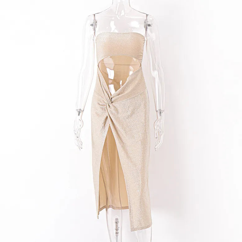 Dress in Champagne Dreamofthe90s