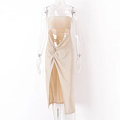 Dress in Champagne Dreamofthe90s