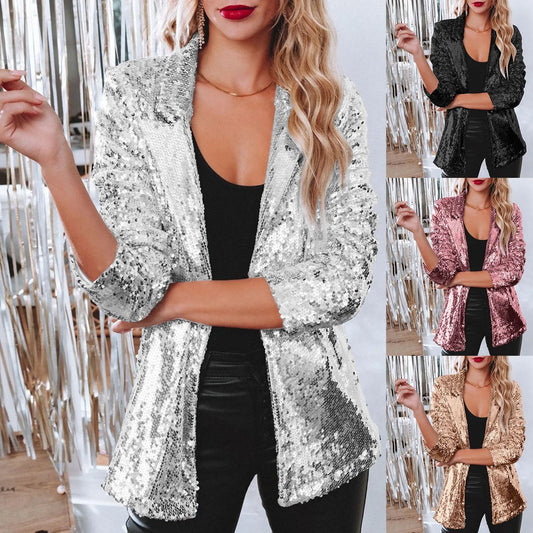 Womens Sequin Blazers