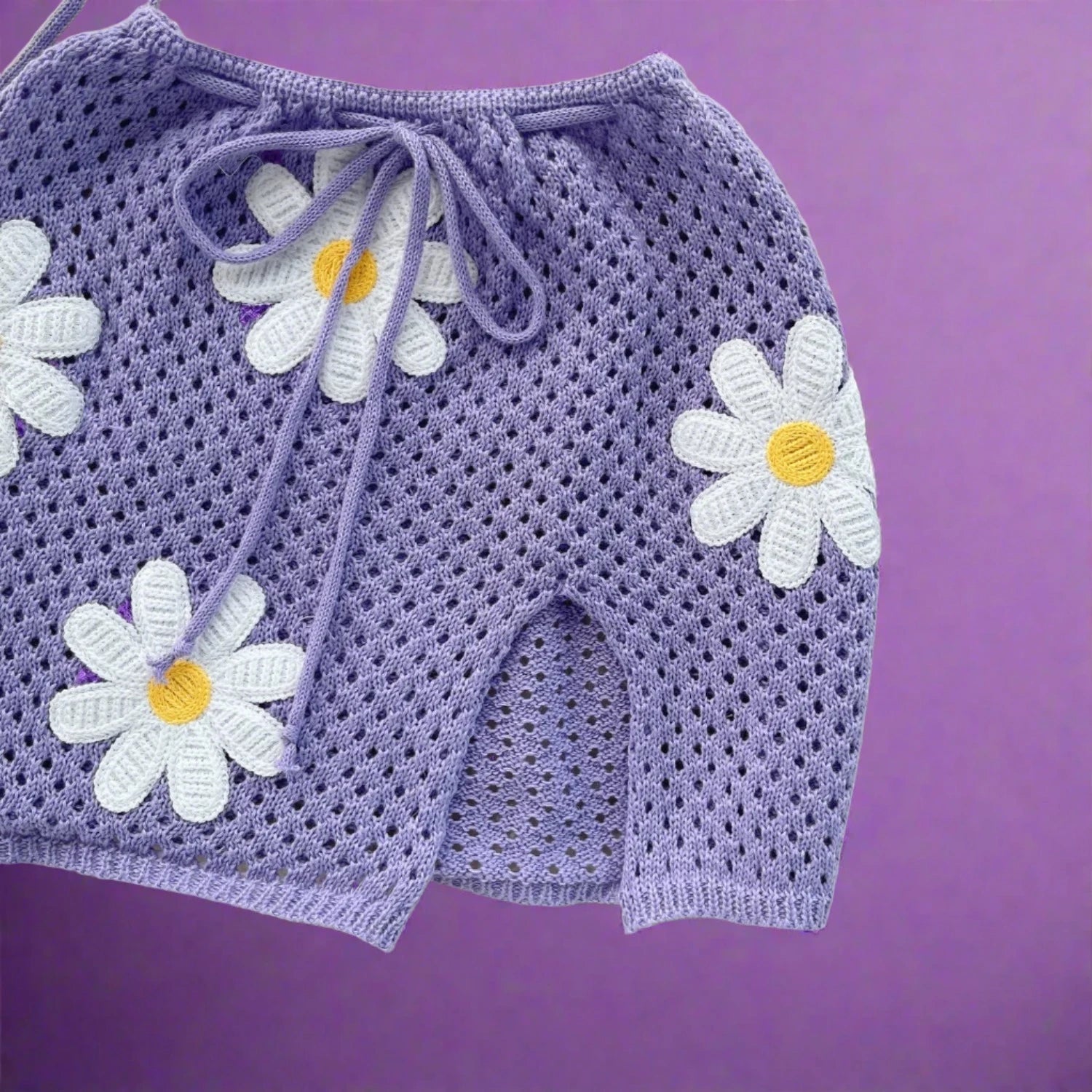 Mini Skirt in Purple