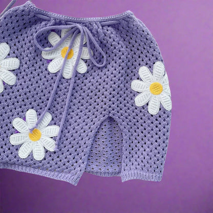 Mini Skirt in Purple