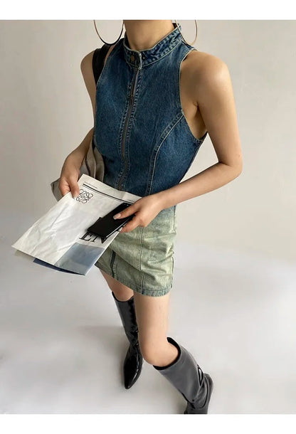 womens denim dress