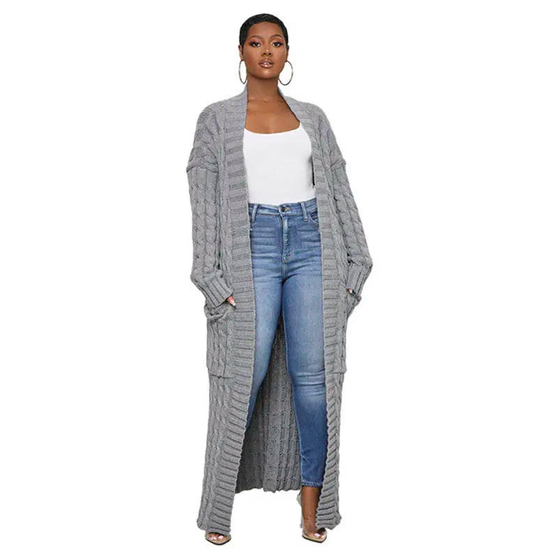 Dreamofthe90s Long Cardigan Coat