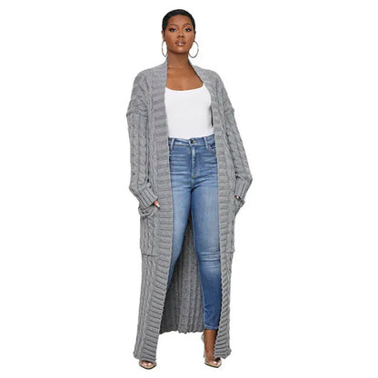 Dreamofthe90s Long Cardigan Coat