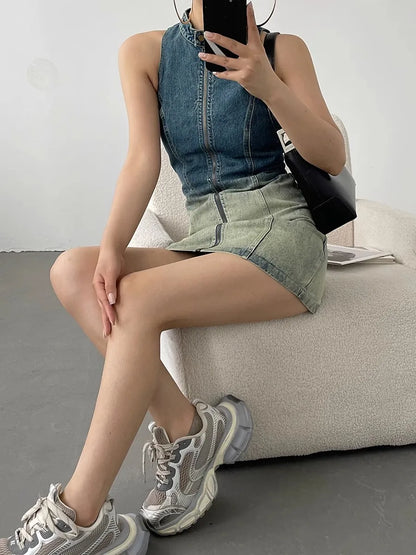 Dixie Denim Bodycon Dress