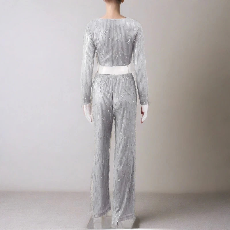 White Tassel Outfit set