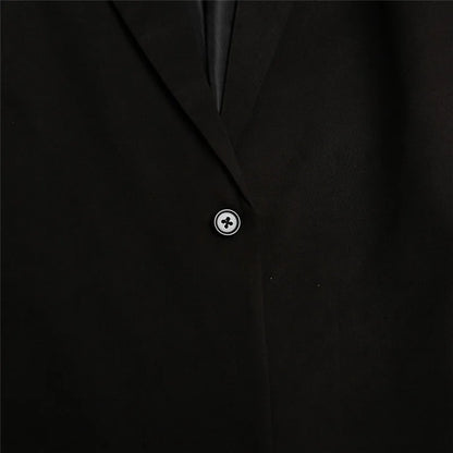 Single Button Closure