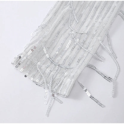 Tassel Sequin Detail