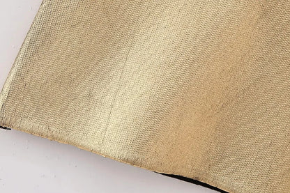 Strapless Gold Top image 5