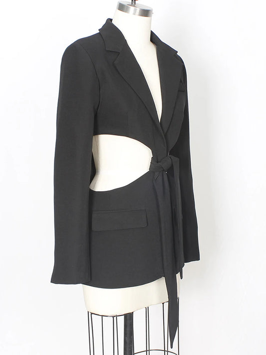 Dreamofthe90s Cutout Blazer