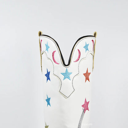 Moons and Stars Western Boots