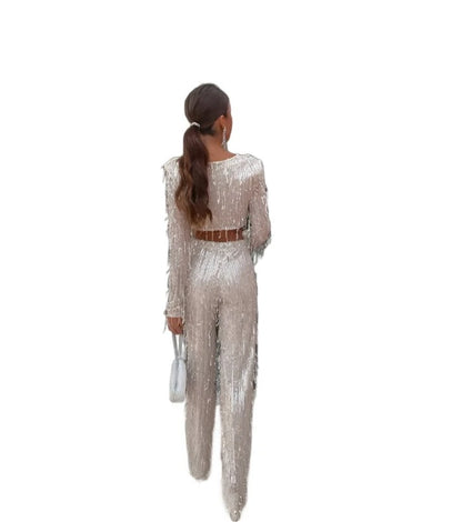 Tassel Sequin 2 Piece set