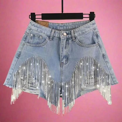 Denim Diamond Dreamofthe90s Shorts