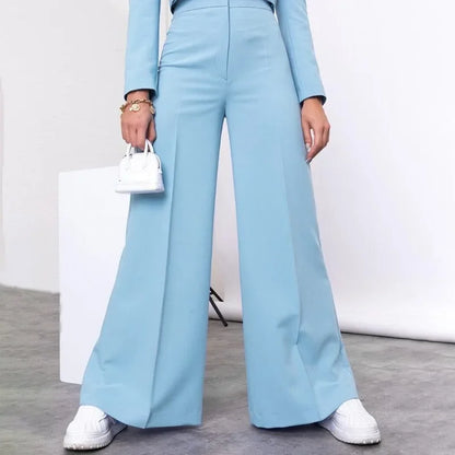 Sky Blue Bell Bottoms