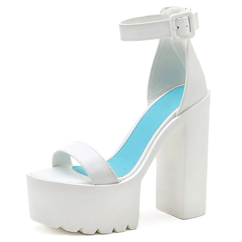 White Chunky Sandal