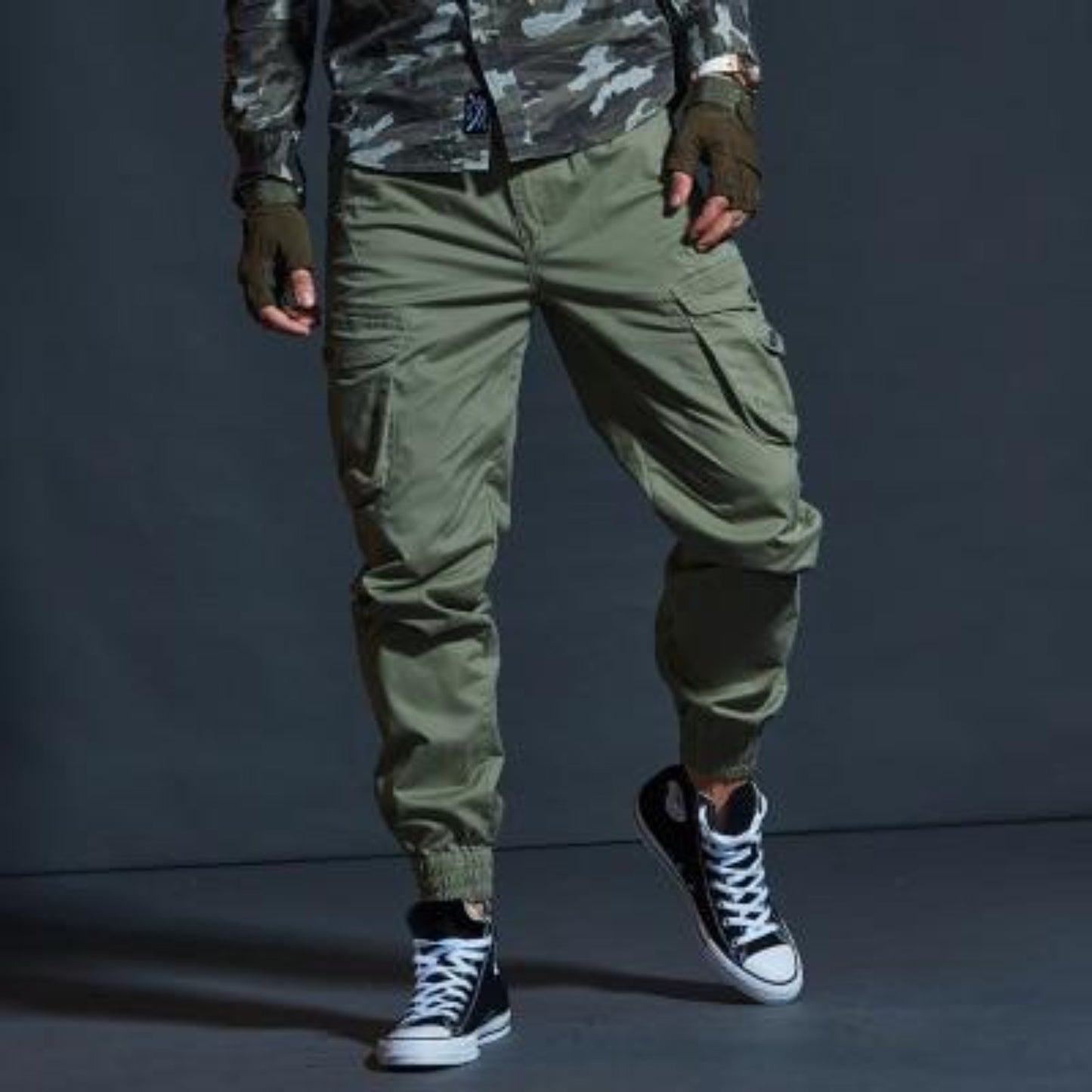 Mens Military Joggers Dreamofthe90s image 4